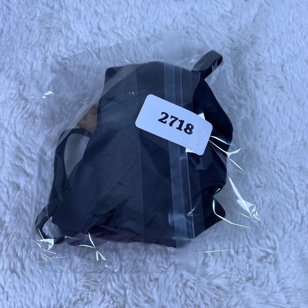 SKIMS Womens Fits Everybody Triangle Bralette Onyx Black BR-TRI-9200 Size XS NWT - Picture 9 of 10